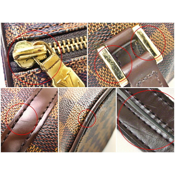 Louis Vuitton Pink Rose Crossbody Brown Pink Bag Poodle Shoulder NeoNoe - Picture 8 of 9